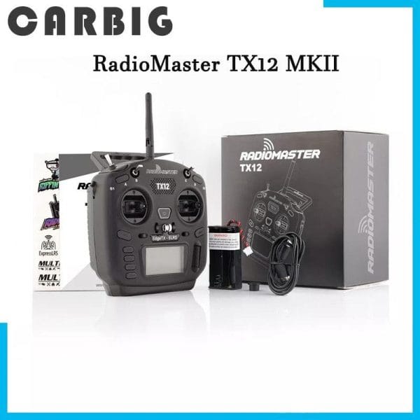 RadioMaster TX12 MKII 16ch Hall Gimbals Support OPENTX and EDGETX Remote Control Transmitter — изображение 3