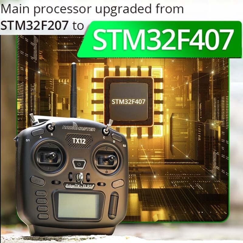 RadioMaster TX12 MKII MK2 Mark 2 Radio ELRS/CC2500 EdgeTX OpenTX 16CH Multi-Module Compatible Radio Control Transmitter 16 RadioMaster TX12 MKII MK2 Mark 2 Radio ELRS/CC2500 EdgeTX OpenTX 16CH Multi-Module Compatible Radio Control Transmitter — изображение 16