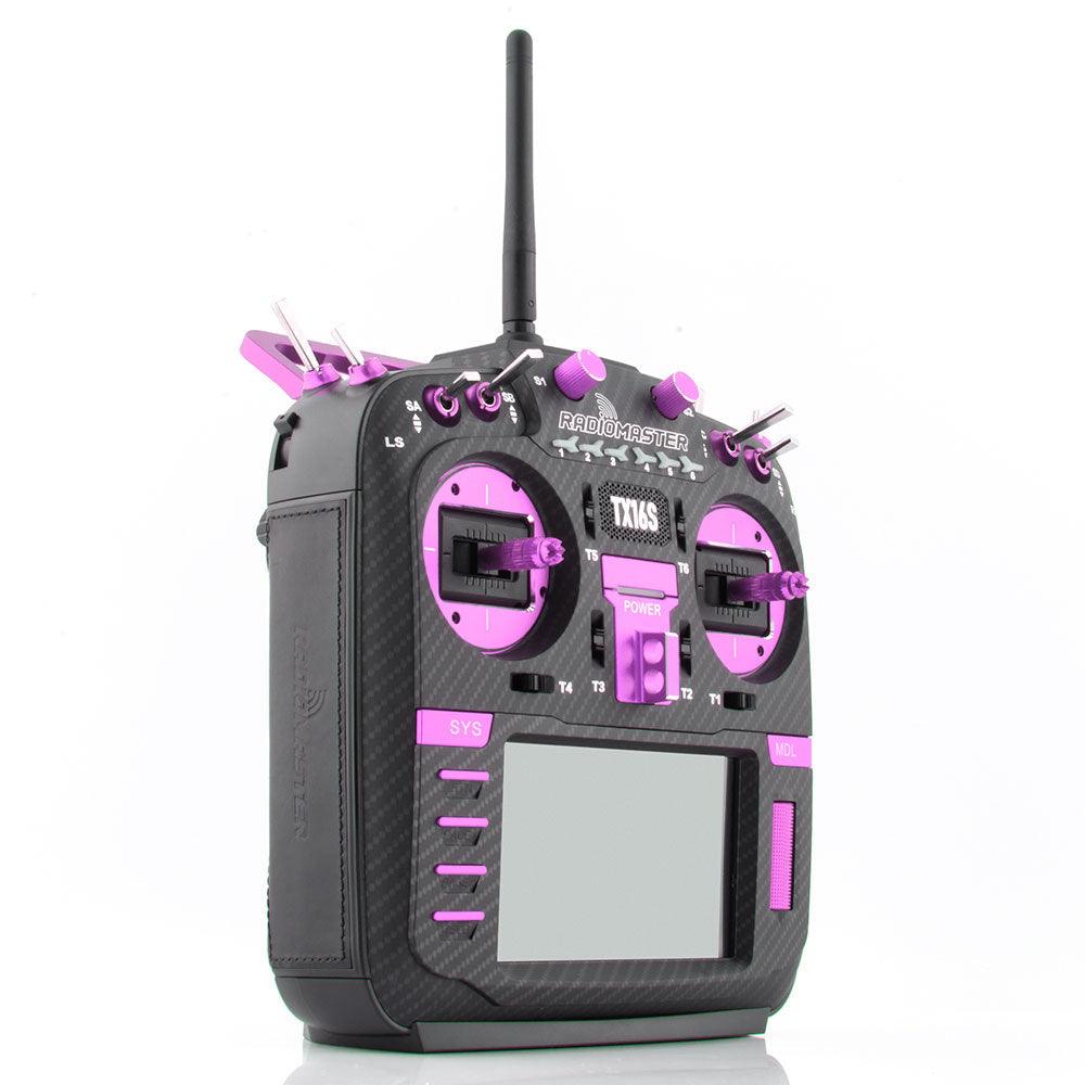 RadioMaster TX16S MAX MKII Carbon Purple JB Color With Sound Pack Hall Gimbal Transmitter Remote Control - Image 11
