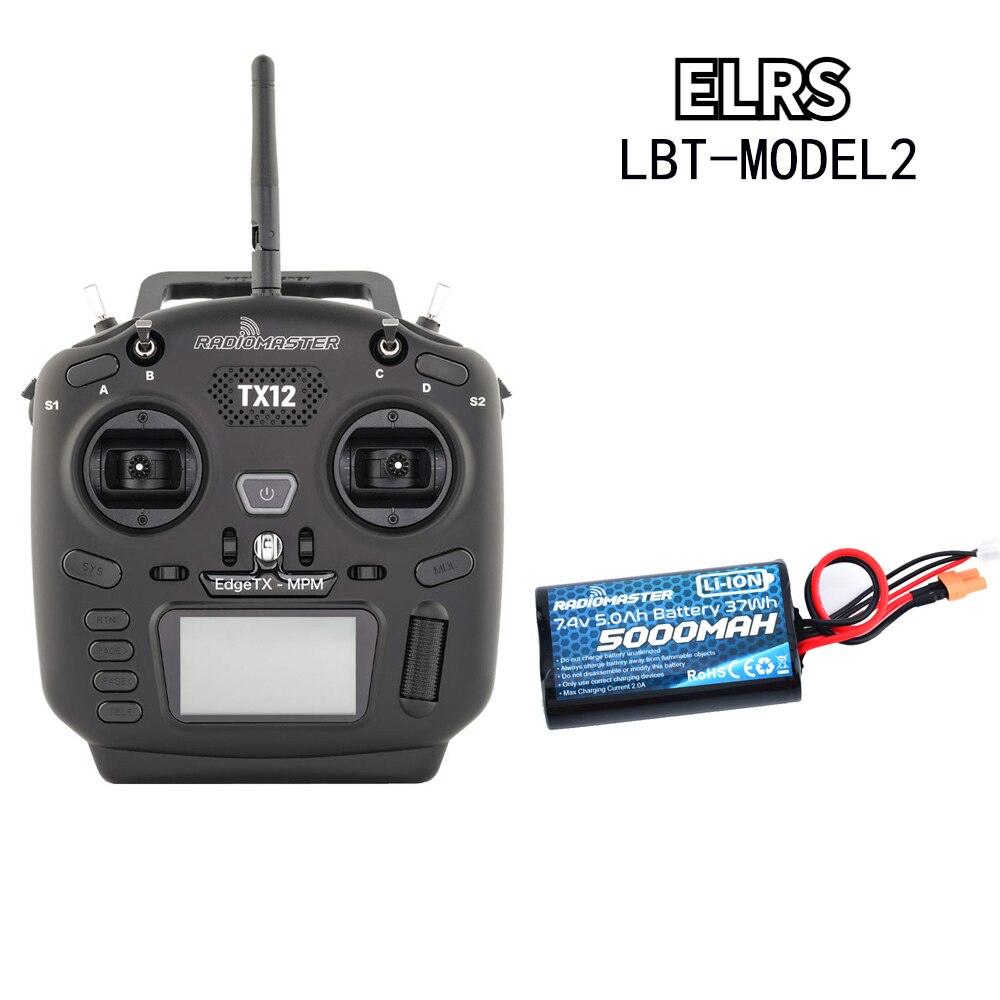 RadioMaster TX12 MK II ELRS / CC2500 EdgeTX Multi-Module Compatible Digital Radio Transmitter TBS CROSSFIRE MICRO TX Controller - Image 15