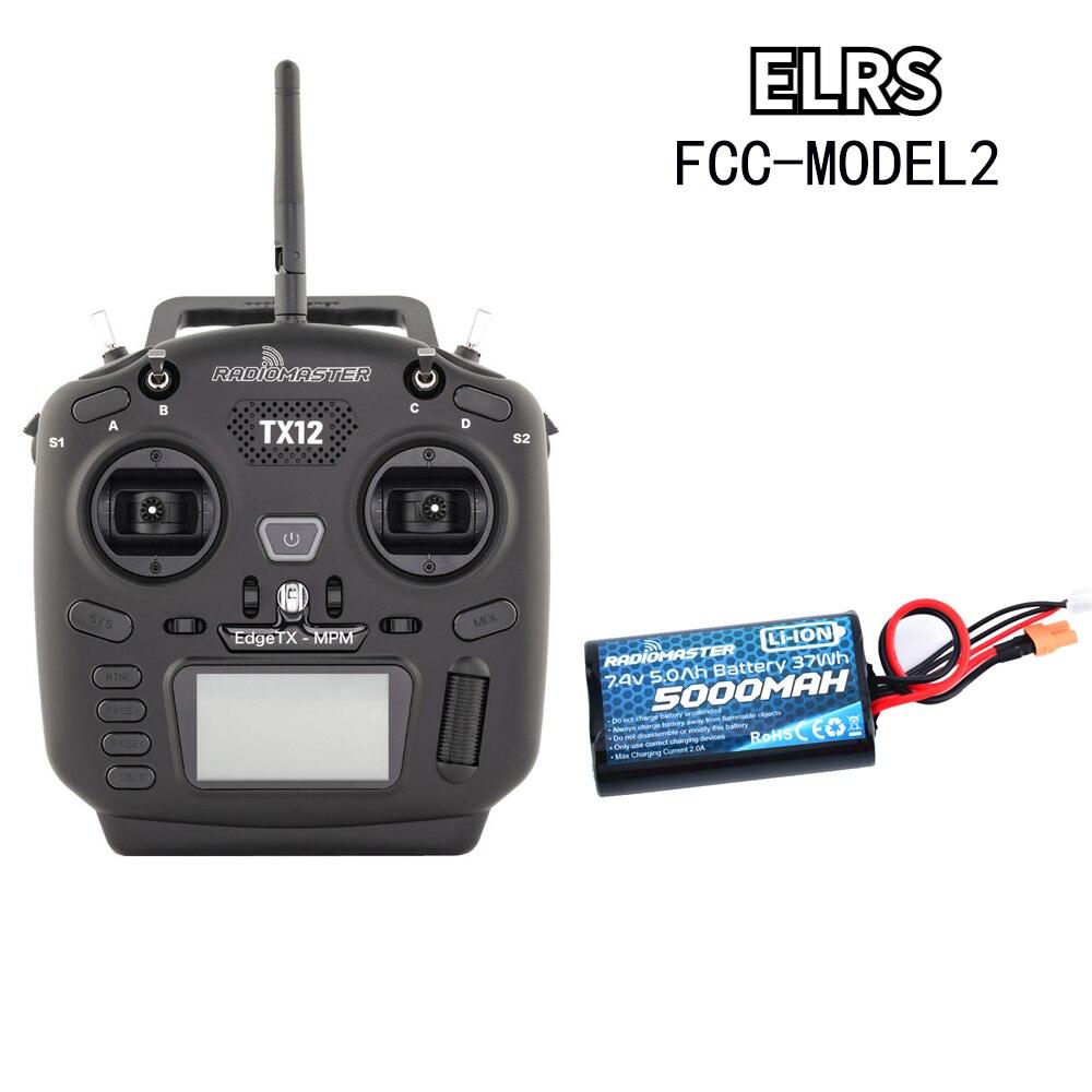 RadioMaster TX12 MK II ELRS / CC2500 EdgeTX Multi-Module Compatible Digital Radio Transmitter TBS CROSSFIRE MICRO TX Controller - Image 11