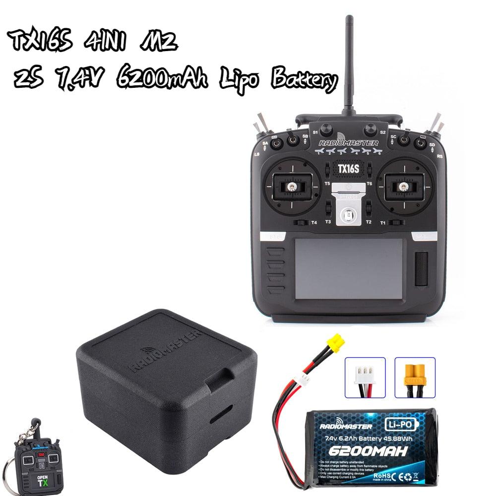 RadioMaster TX16S Mark II V4.0 Hall Gimbal 4IN1 ELRS Radio Controller Support EdgeTX/OpenTX Built-in Dual Speakers for RC Drone 15 RadioMaster TX16S Mark II V4.0 Hall Gimbal 4IN1 ELRS Radio Controller Support EdgeTX/OpenTX Built-in Dual Speakers for RC Drone — изображение 15