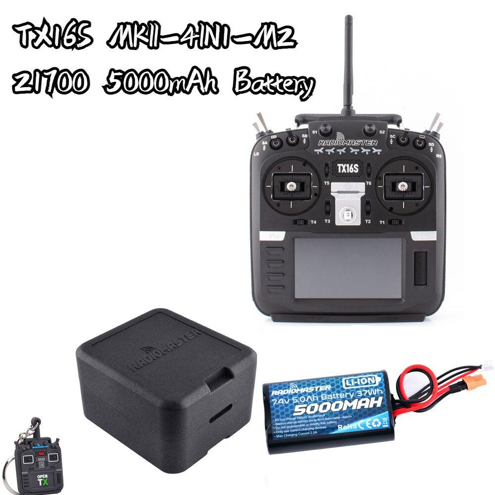 RadioMaster TX16S Mark II V4.0 Hall Gimbal 4IN1 ELRS Radio Controller Support EdgeTX/OpenTX Built-in Dual Speakers for RC Drone 6 RadioMaster TX16S Mark II V4.0 Hall Gimbal 4IN1 ELRS Radio Controller Support EdgeTX/OpenTX Built-in Dual Speakers for RC Drone — изображение 6