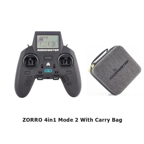 RadioMaster Zorro ELRS 2.4 GHZ RC Controller CC2500 JP4IN1 Radio Transmitter with Battery Hall Gimbal Remote Control Helicopter — изображение 3