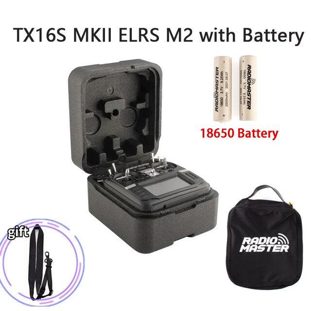 RadioMaster TX16S Mark II V4.0 Hall Gimbal 4IN1 ELRS Radio Controller Support EdgeTX/OpenTX Built-in Dual Speakers for RC Drone - Image 12