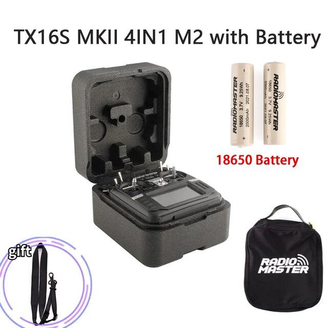 RadioMaster TX16S Mark II V4.0 Hall Gimbal 4IN1 ELRS Radio Controller Support EdgeTX/OpenTX Built-in Dual Speakers for RC Drone - Image 9