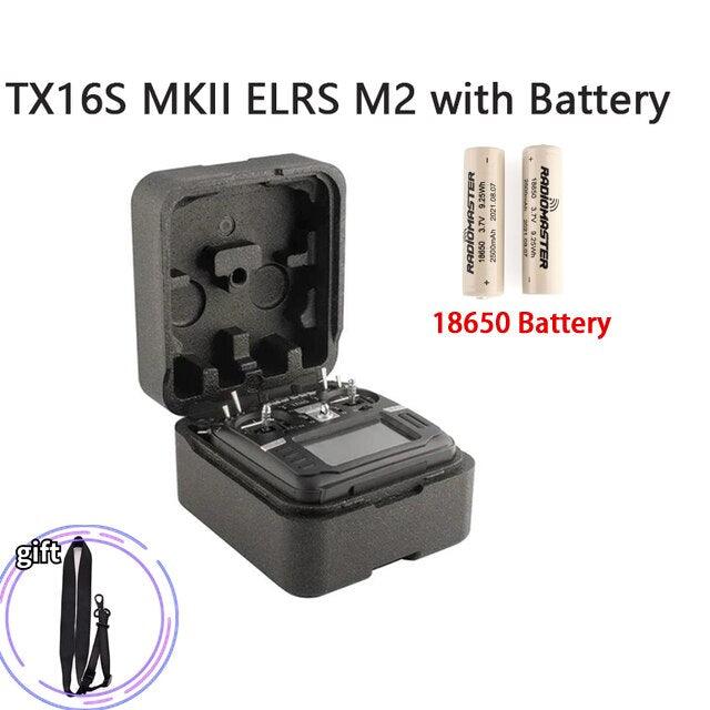 RadioMaster TX16S Mark II V4.0 Hall Gimbal 4IN1 ELRS Radio Controller Support EdgeTX/OpenTX Built-in Dual Speakers for RC Drone - Image 8