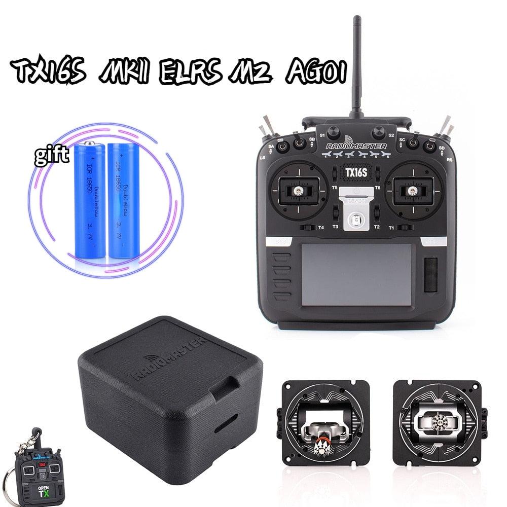 RadioMaster TX16S Mark II V4.0 Hall Gimbal 4IN1 ELRS Radio Controller Support EdgeTX/OpenTX Built-in Dual Speakers for RC Drone - Image 7