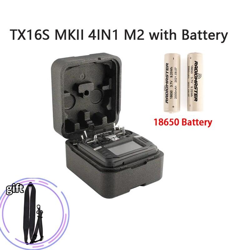 RadioMaster TX16S Mark II V4.0 Hall Gimbal 4IN1 ELRS Radio Controller Support EdgeTX/OpenTX Built-in Dual Speakers for RC Drone - Image 3