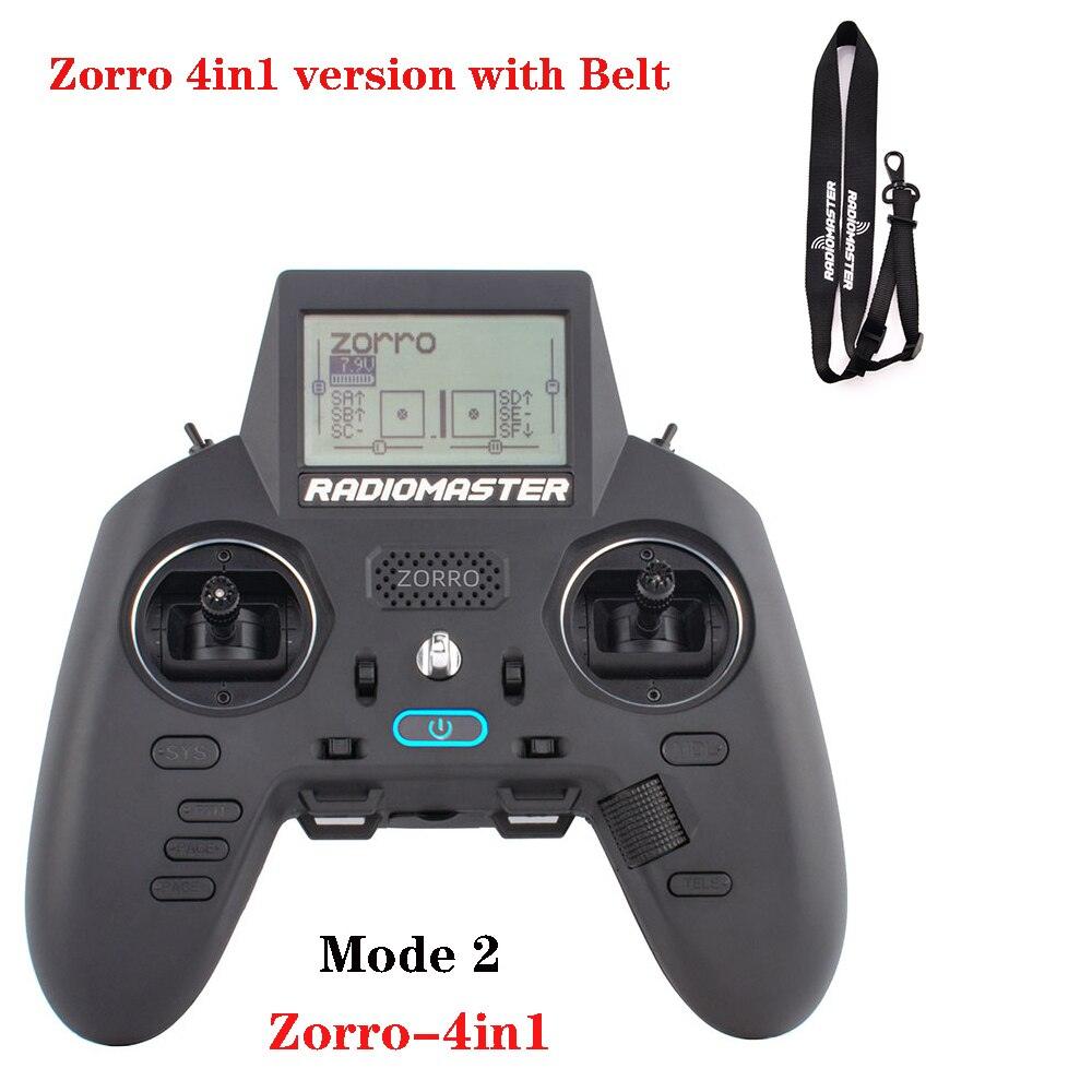 New RadioMaster ZORRO CC2500 JP4IN1 Airplane Remote Control with High Frequency Hall Handle Remote Control 3 New RadioMaster ZORRO CC2500 JP4IN1 Airplane Remote Control with High Frequency Hall Handle Remote Control — изображение 3