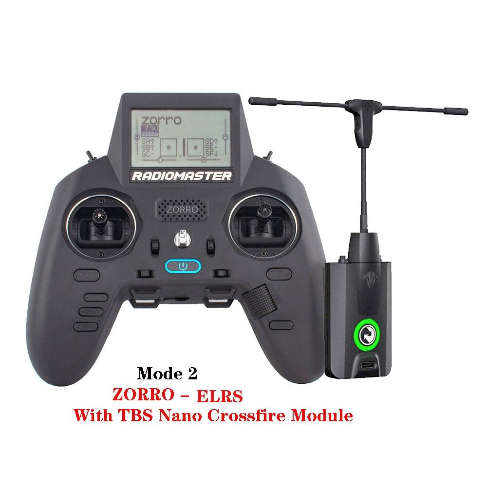 New RadioMaster ZORRO CC2500 JP4IN1 Airplane Remote Control with High Frequency Hall Handle Remote Control 2 New RadioMaster ZORRO CC2500 JP4IN1 Airplane Remote Control with High Frequency Hall Handle Remote Control — изображение 2