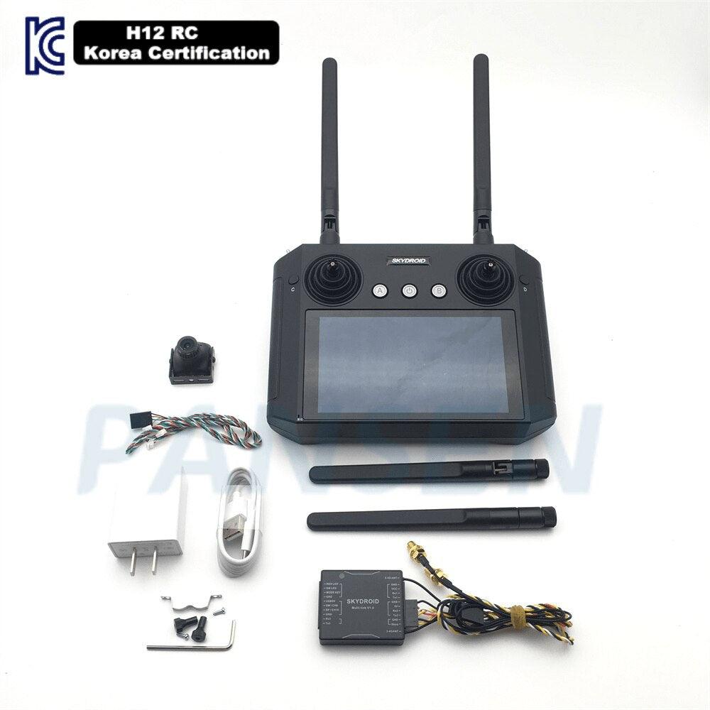 Skydroid H12 Remote Control 2.4GHz 12CH 1080P Agricultural Spray Drone Digital Image Control Three In One RC Drone Receiver - Image 4