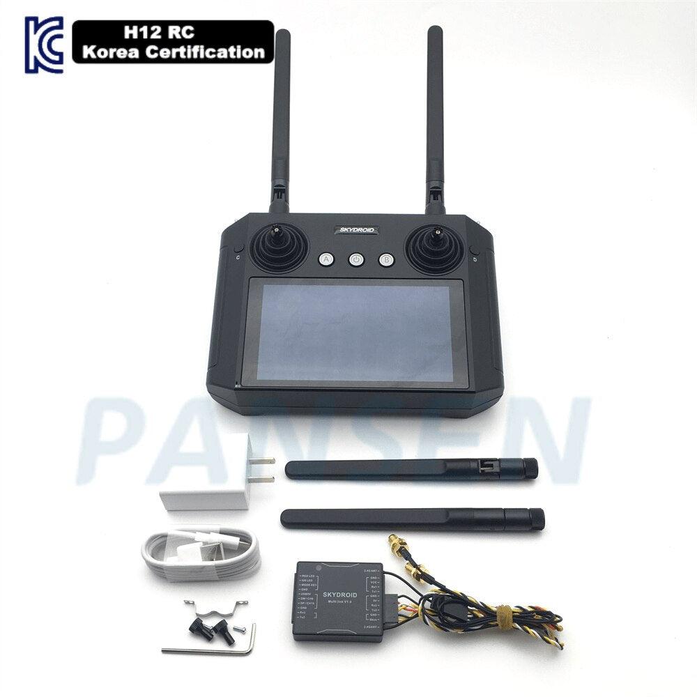Skydroid H12 Remote Control 2.4GHz 12CH 1080P Agricultural Spray Drone Digital Image Control Three In One RC Drone Receiver - Image 3
