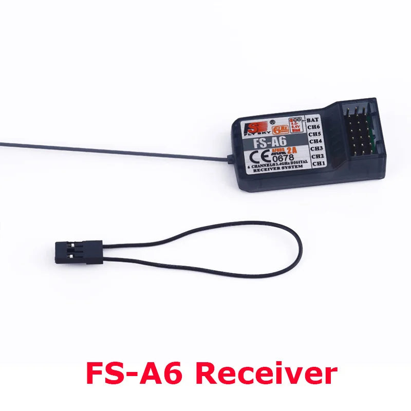Flysky FS-i4X 2.4G 4ch RC Transmitter with FS-A6 Receiver For RC Helicopter Plane Drone — изображение 9