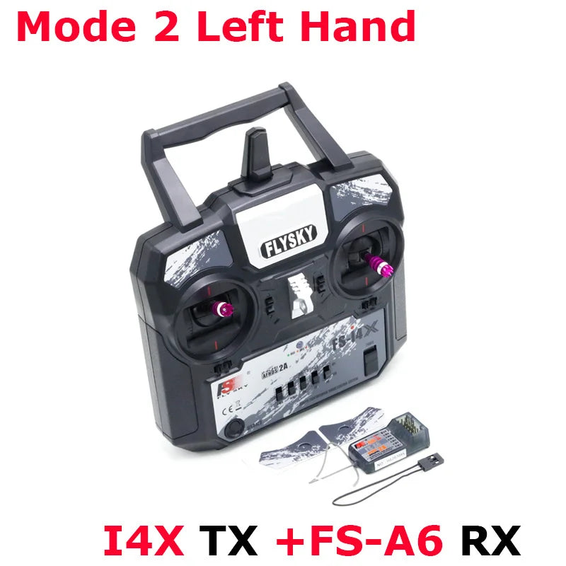 Flysky FS-i4X 2.4G 4ch RC Transmitter with FS-A6 Receiver For RC Helicopter Plane Drone — изображение 8
