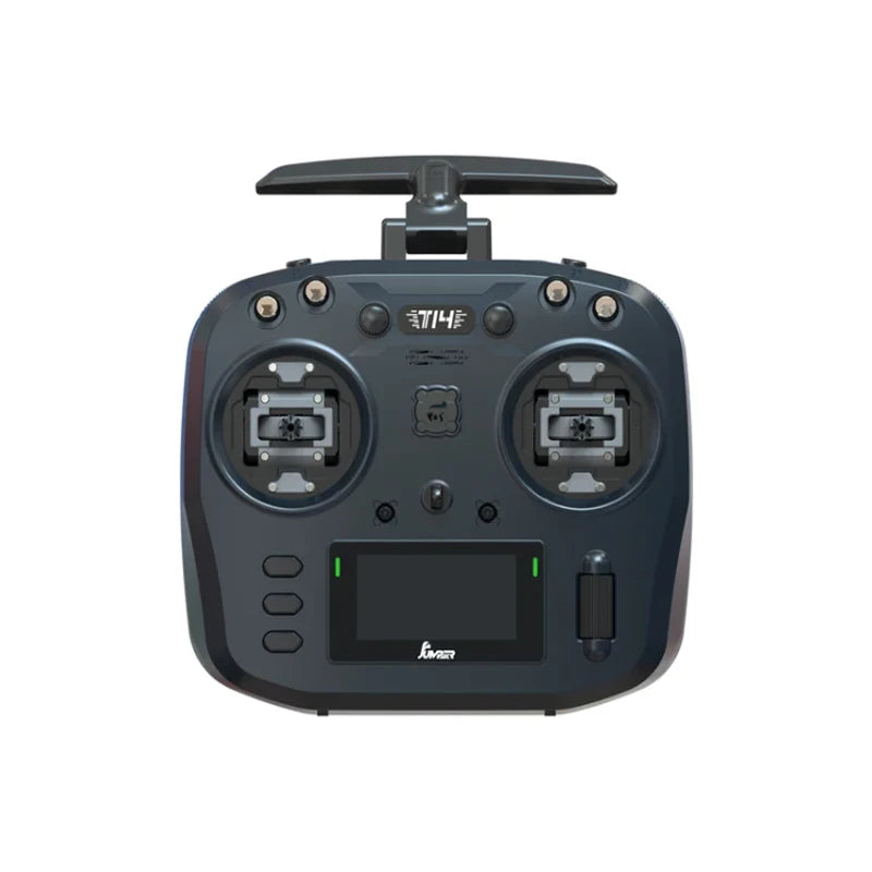 Jumper T14 Transmitter - 2.4GHz/915MHz 1W ELRS VS-M CNC Hall Sensor Gimbals 2.42" OLED Screen EdgeTX Radio Controller for FPV RC Racer Drone 7 Jumper T14 Transmitter - 2.4GHz/915MHz 1W ELRS VS-M CNC Hall Sensor Gimbals 2.42" OLED Screen EdgeTX Radio Controller for FPV RC Racer Drone — изображение 7