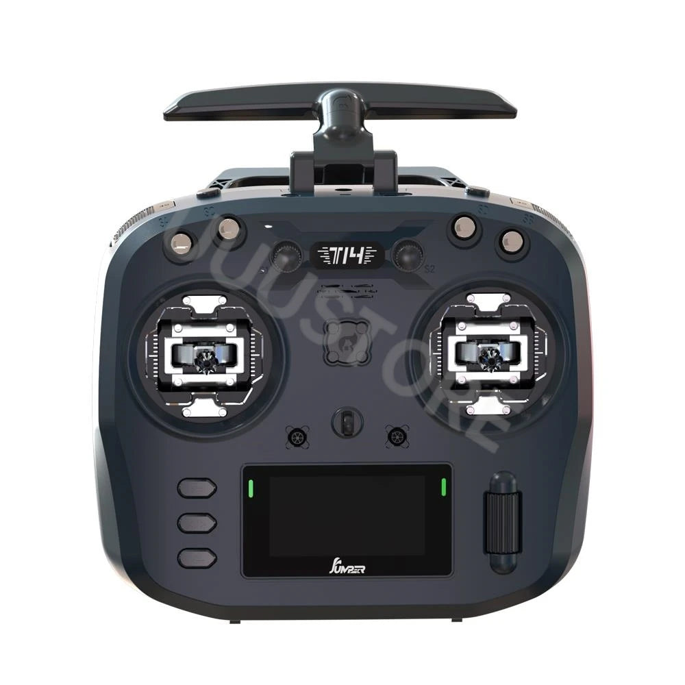Jumper T14 Transmitter - 2.4GHz/915MHz 1W ELRS VS-M CNC Hall Sensor Gimbals 2.42" OLED Screen EdgeTX Radio Controller for FPV RC Racer Drone 1 Jumper T14 Transmitter - 2.4GHz/915MHz 1W ELRS VS-M CNC Hall Sensor Gimbals 2.42" OLED Screen EdgeTX Radio Controller for FPV RC Racer Drone
