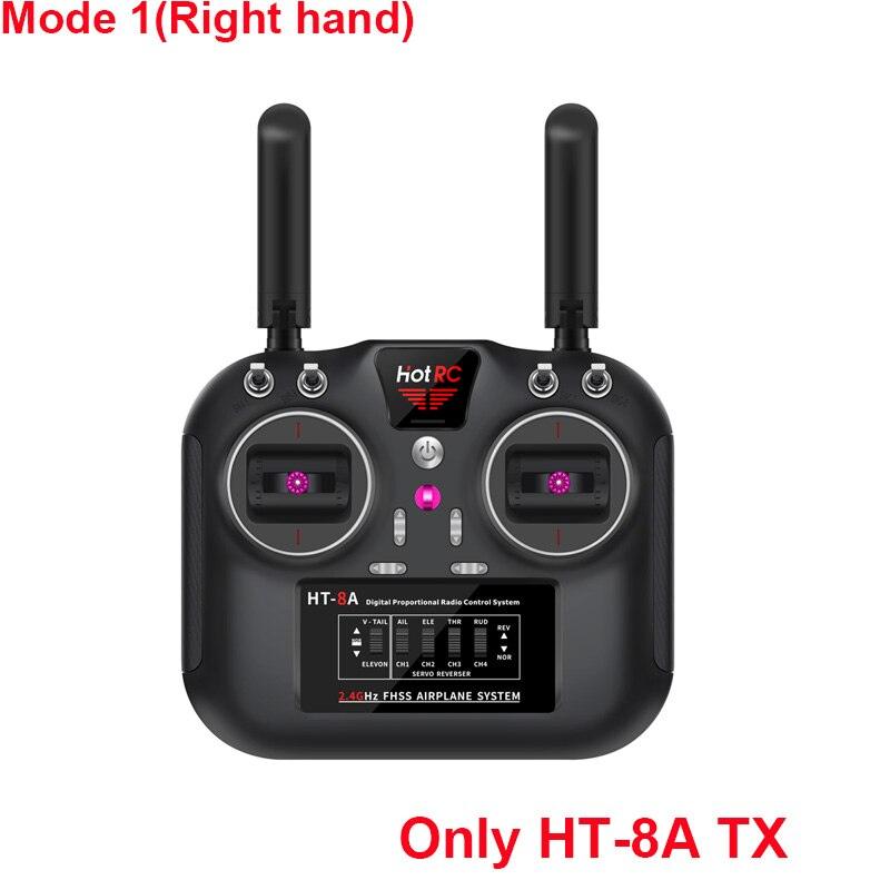 Hotrc HT-8A 2.4G 8CH RC Transmitter FHSS & 8CH Receiver With Box For FPV Drone Rc Airplane Helicopter — изображение 9
