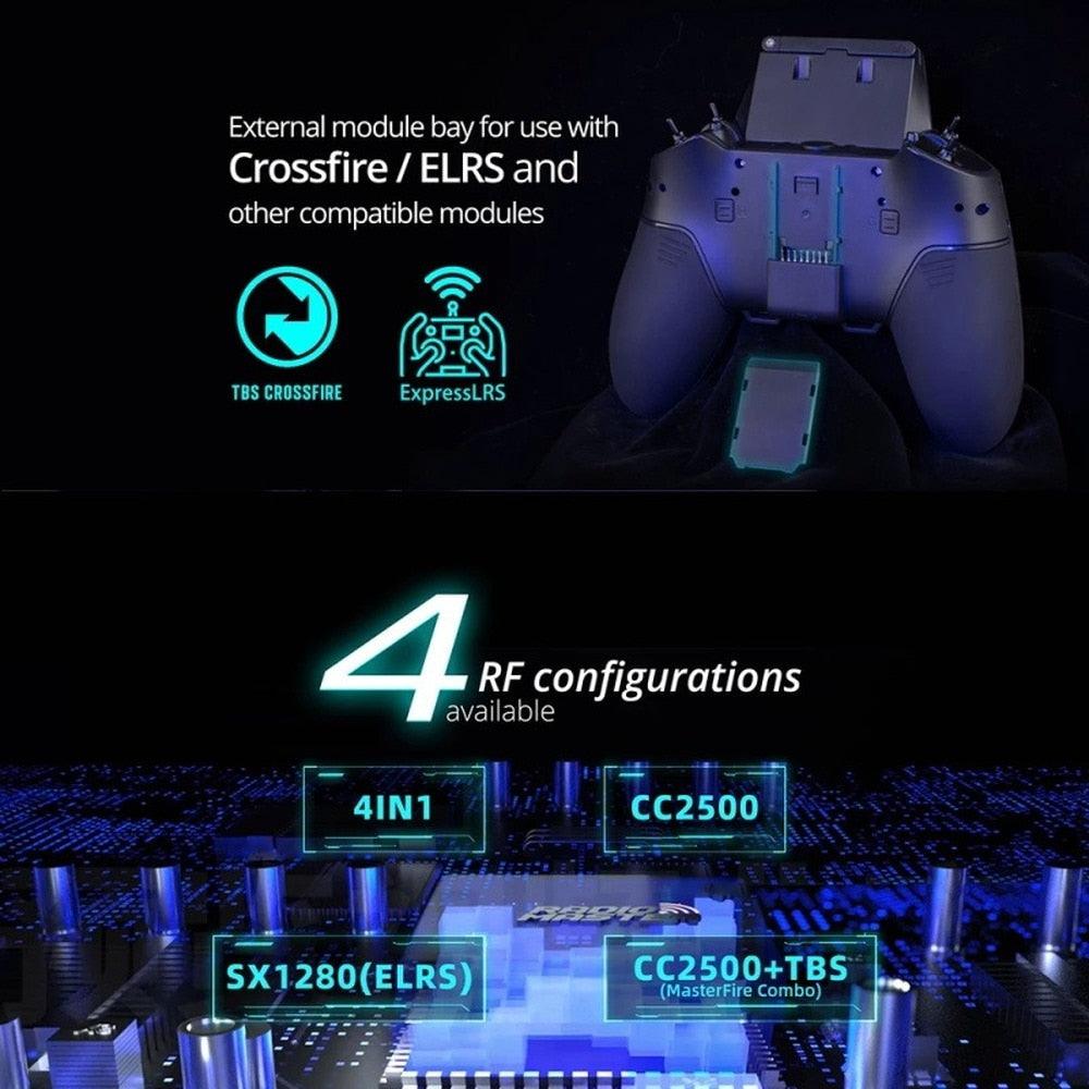 RadioMaster Zorro CC2500 Hall Handle Remote Control - JP4IN1 ELRS TX High Frequency RX SERIES QUADCOPTER FPV DRONES CONTROLLER 7 RadioMaster Zorro CC2500 Hall Handle Remote Control - JP4IN1 ELRS TX High Frequency RX SERIES QUADCOPTER FPV DRONES CONTROLLER — изображение 7