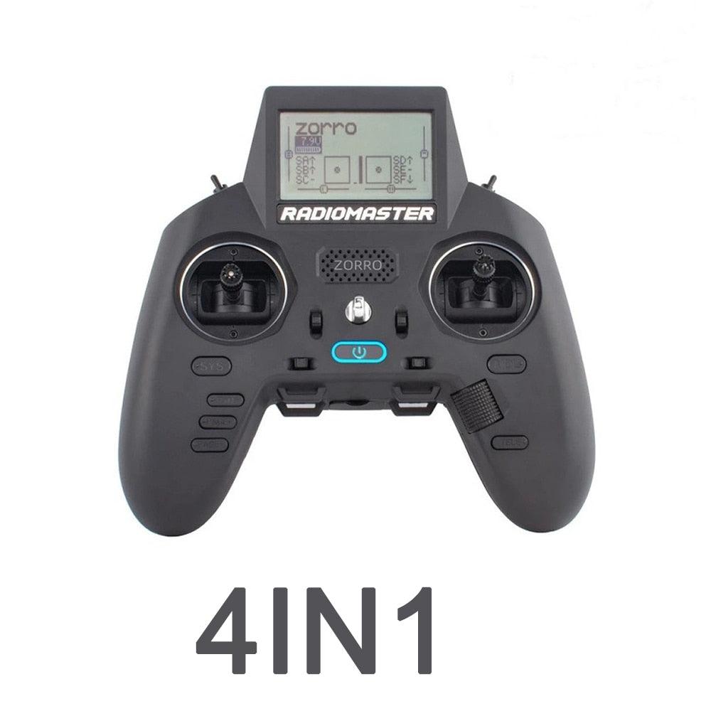 RadioMaster Zorro CC2500 Hall Handle Remote Control - JP4IN1 ELRS TX High Frequency RX SERIES QUADCOPTER FPV DRONES CONTROLLER 4 RadioMaster Zorro CC2500 Hall Handle Remote Control - JP4IN1 ELRS TX High Frequency RX SERIES QUADCOPTER FPV DRONES CONTROLLER — изображение 4