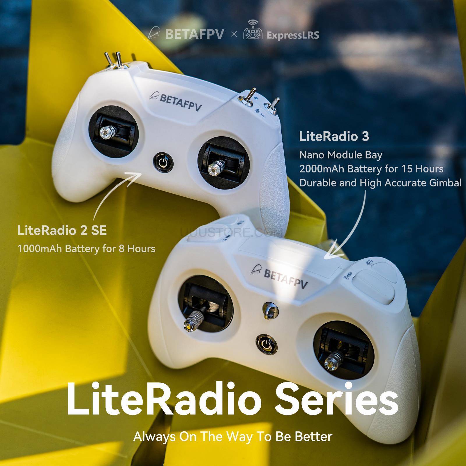 BETAFPV LiteRadio 3 Transmitter - 2.4Ghz 8CH Radio Transmitter Support ExpressLRS Frsky Bayang Protocol for beginner RC Racing Drone FPV Remote Controller - Image 6