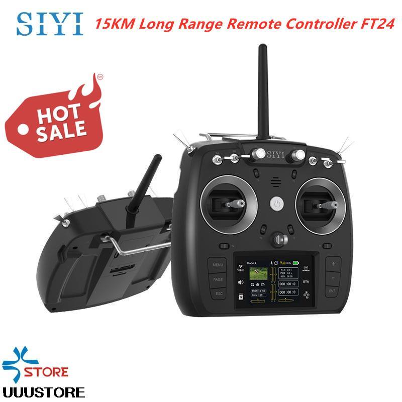 SIYI FT24 Transmitter - 2.4G 12CH 15Km Radio Transmitter Remote Controller with OTA Mini Receiver for TBS Crossfire/ Frsky R9M FPV Drones - Image 3