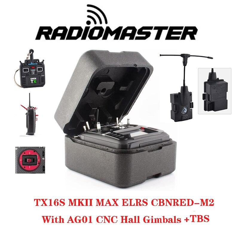 RadioMaster TX16S MKII MAX ELRS/4IN1 With AG01 Full CNC Hall Gimbals Transmitter Remote Control — изображение 21