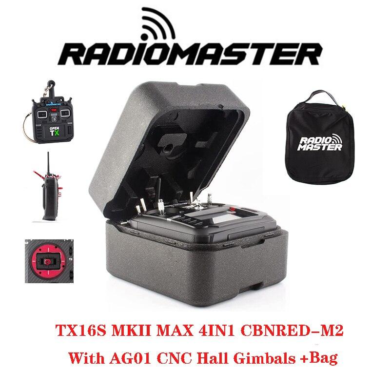 RadioMaster TX16S MKII MAX ELRS/4IN1 With AG01 Full CNC Hall Gimbals Transmitter Remote Control — изображение 20