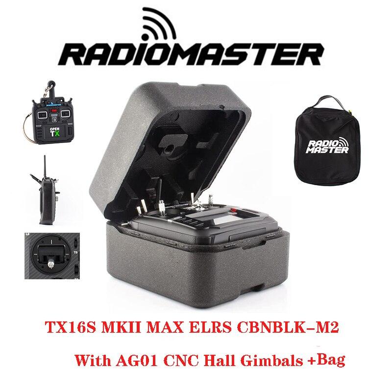 RadioMaster TX16S MKII MAX ELRS/4IN1 With AG01 Full CNC Hall Gimbals Transmitter Remote Control — изображение 19
