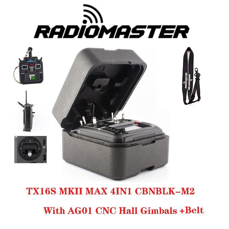 RadioMaster TX16S MKII MAX ELRS/4IN1 With AG01 Full CNC Hall Gimbals Transmitter Remote Control — изображение 18