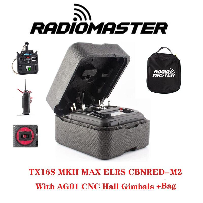 RadioMaster TX16S MKII MAX ELRS/4IN1 With AG01 Full CNC Hall Gimbals Transmitter Remote Control — изображение 17