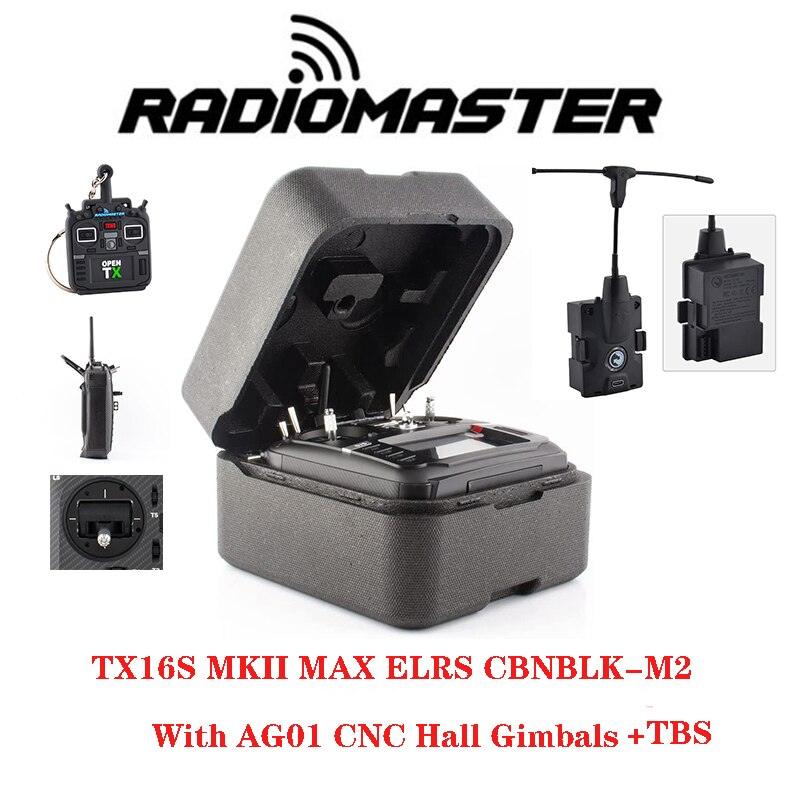 RadioMaster TX16S MKII MAX ELRS/4IN1 With AG01 Full CNC Hall Gimbals Transmitter Remote Control — изображение 16