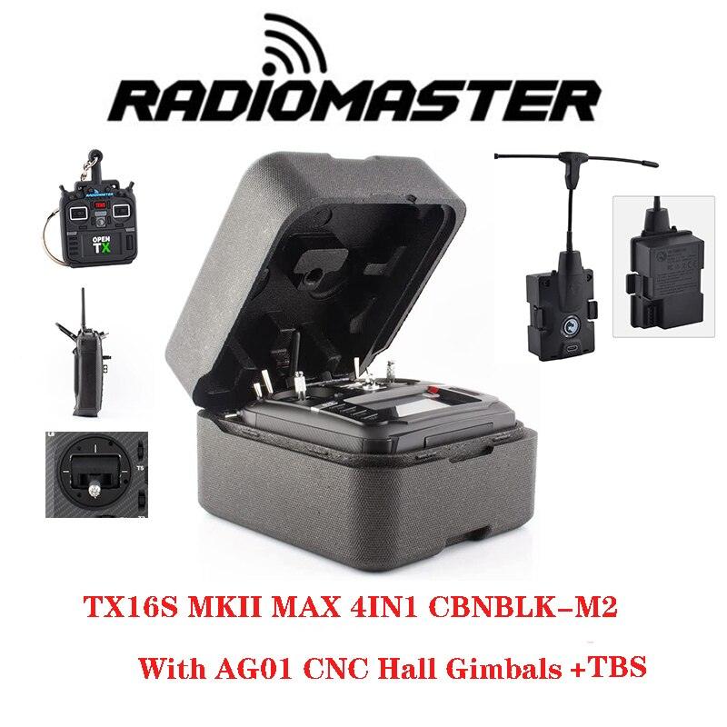 RadioMaster TX16S MKII MAX ELRS/4IN1 With AG01 Full CNC Hall Gimbals Transmitter Remote Control — изображение 15