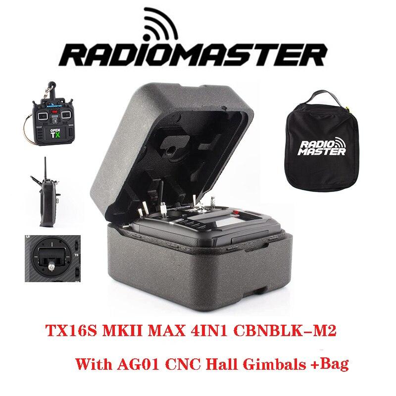 RadioMaster TX16S MKII MAX ELRS/4IN1 With AG01 Full CNC Hall Gimbals Transmitter Remote Control — изображение 13