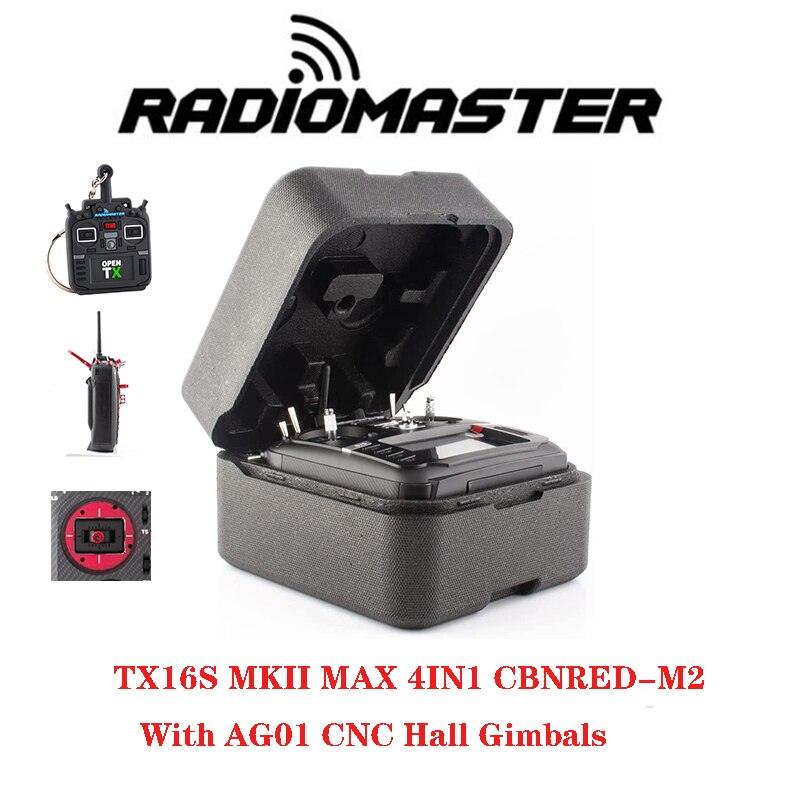 RadioMaster TX16S MKII MAX ELRS/4IN1 With AG01 Full CNC Hall Gimbals Transmitter Remote Control — изображение 12