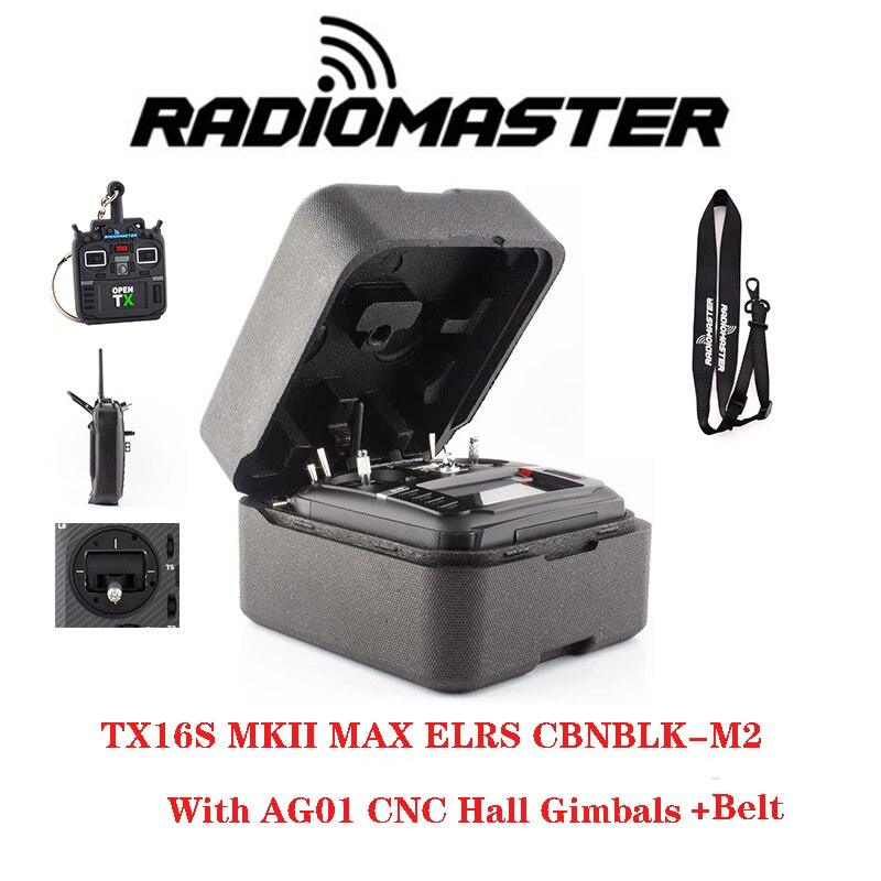 RadioMaster TX16S MKII MAX ELRS/4IN1 With AG01 Full CNC Hall Gimbals Transmitter Remote Control — изображение 9