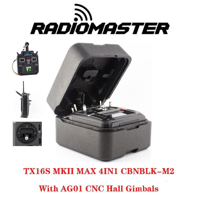 RadioMaster TX16S MKII MAX ELRS/4IN1 With AG01 Full CNC Hall Gimbals Transmitter Remote Control — изображение 7