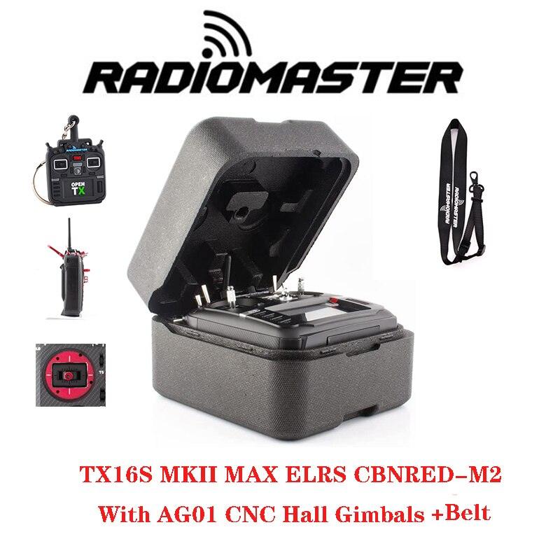 RadioMaster TX16S MKII MAX ELRS/4IN1 With AG01 Full CNC Hall Gimbals Transmitter Remote Control — изображение 6