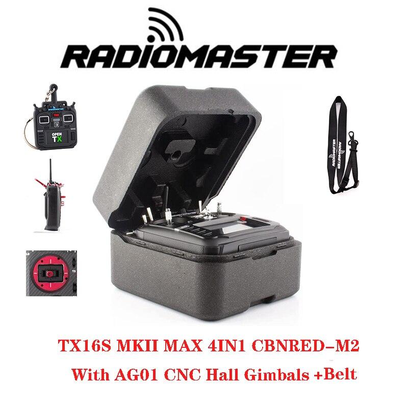 RadioMaster TX16S MKII MAX ELRS/4IN1 With AG01 Full CNC Hall Gimbals Transmitter Remote Control — изображение 5