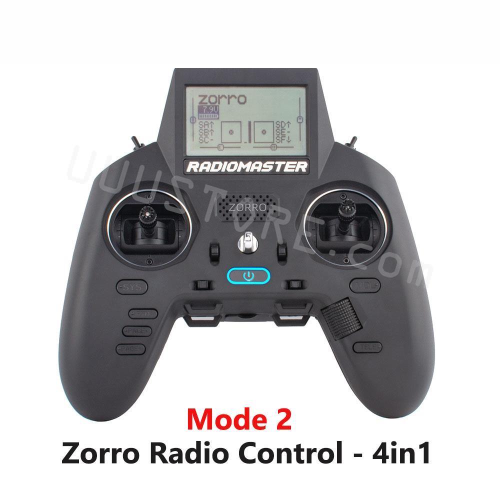 RadioMaster ZORRO Transmitter - 2.4Ghz 16CH CC2500 / 4in1 / ELRS Hall Gimbal LCD Screen OpenTX Radio Transmitter Mode2 for RC FPV Drone 4 RadioMaster ZORRO Transmitter - 2.4Ghz 16CH CC2500 / 4in1 / ELRS Hall Gimbal LCD Screen OpenTX Radio Transmitter Mode2 for RC FPV Drone — изображение 4
