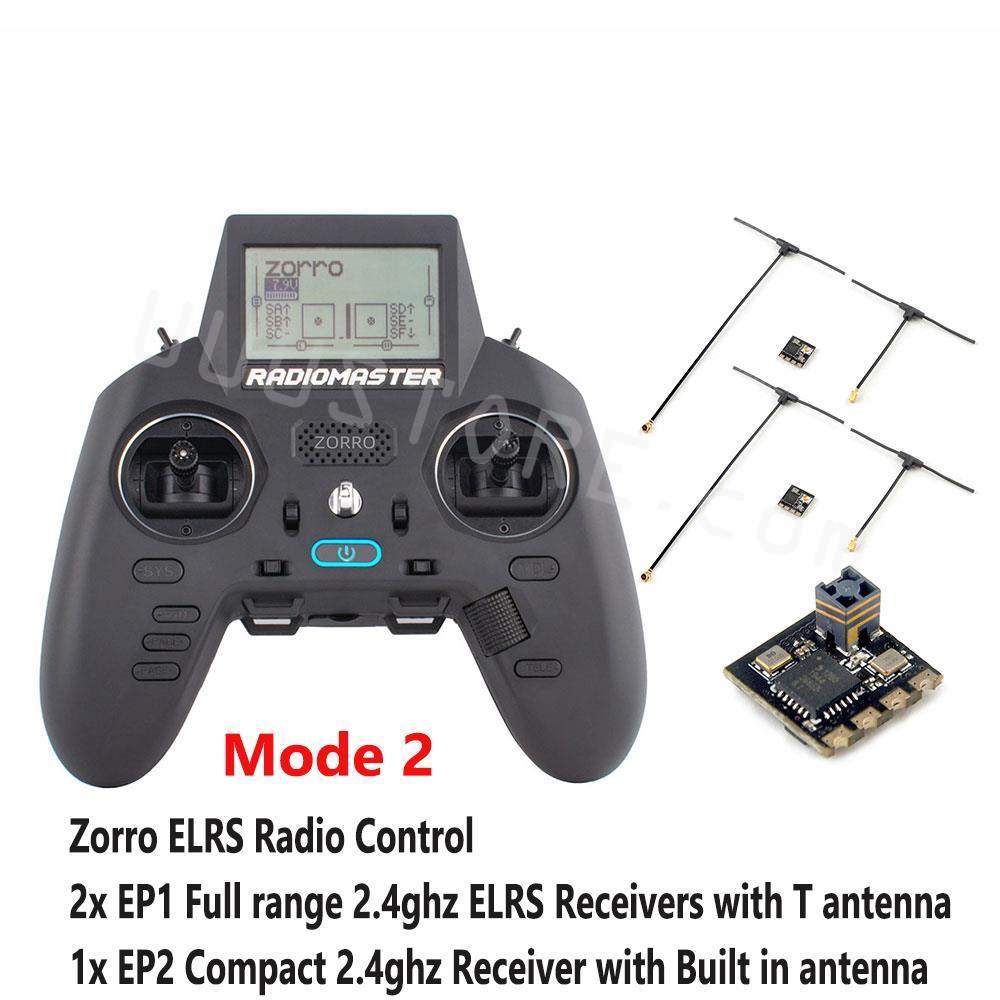 RadioMaster ZORRO Transmitter - 2.4Ghz 16CH CC2500 / 4in1 / ELRS Hall Gimbal LCD Screen OpenTX Radio Transmitter Mode2 for RC FPV Drone 2 RadioMaster ZORRO Transmitter - 2.4Ghz 16CH CC2500 / 4in1 / ELRS Hall Gimbal LCD Screen OpenTX Radio Transmitter Mode2 for RC FPV Drone — изображение 2
