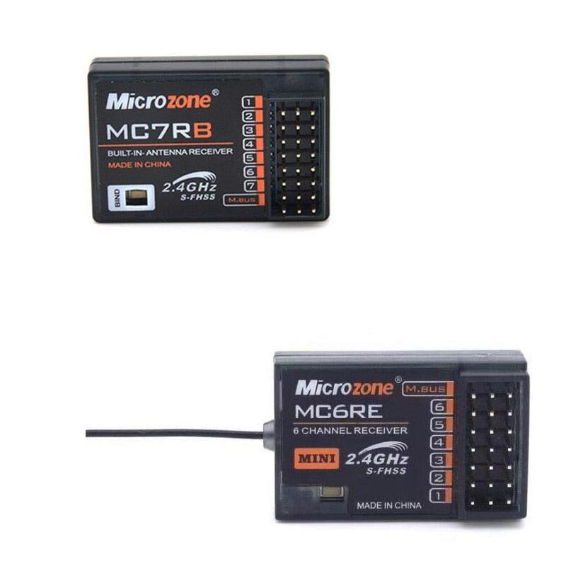 MicroZone MC6C Model Aircraft Remote Control With 2.4G Receiver For SU27 Fixed Wing Aircraft Through The 4 Axis KT Board Machine — изображение 4