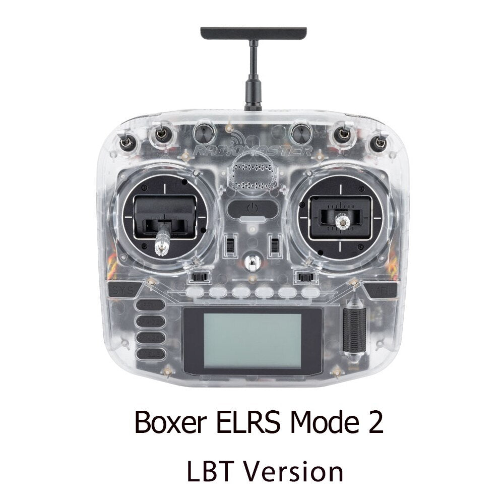 RadioMaster Boxer Transparent Version - ExpressLRS 2.4G 16ch Hall Gimbals Transmitter Remote Control - Image 5