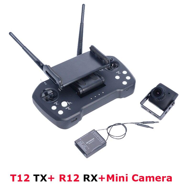 Skydroid T12 Remote Control Three-Body Camera 20km Digital Map Transmission w/ R12 Receiver 4 in 1 For Plant Protection Machine - Image 9