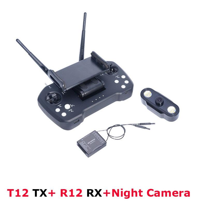 Skydroid T12 Remote Control Three-Body Camera 20km Digital Map Transmission w/ R12 Receiver 4 in 1 For Plant Protection Machine - Image 4