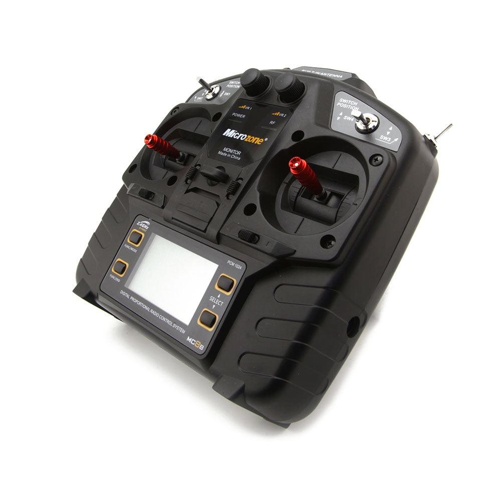Microzone MC8B 2.4G 8CH Remote Control Transmitter & MC8RE/ MC9002 Receiver Radio System For RC Aircraft Fixed-wing Helicopter - Image 11