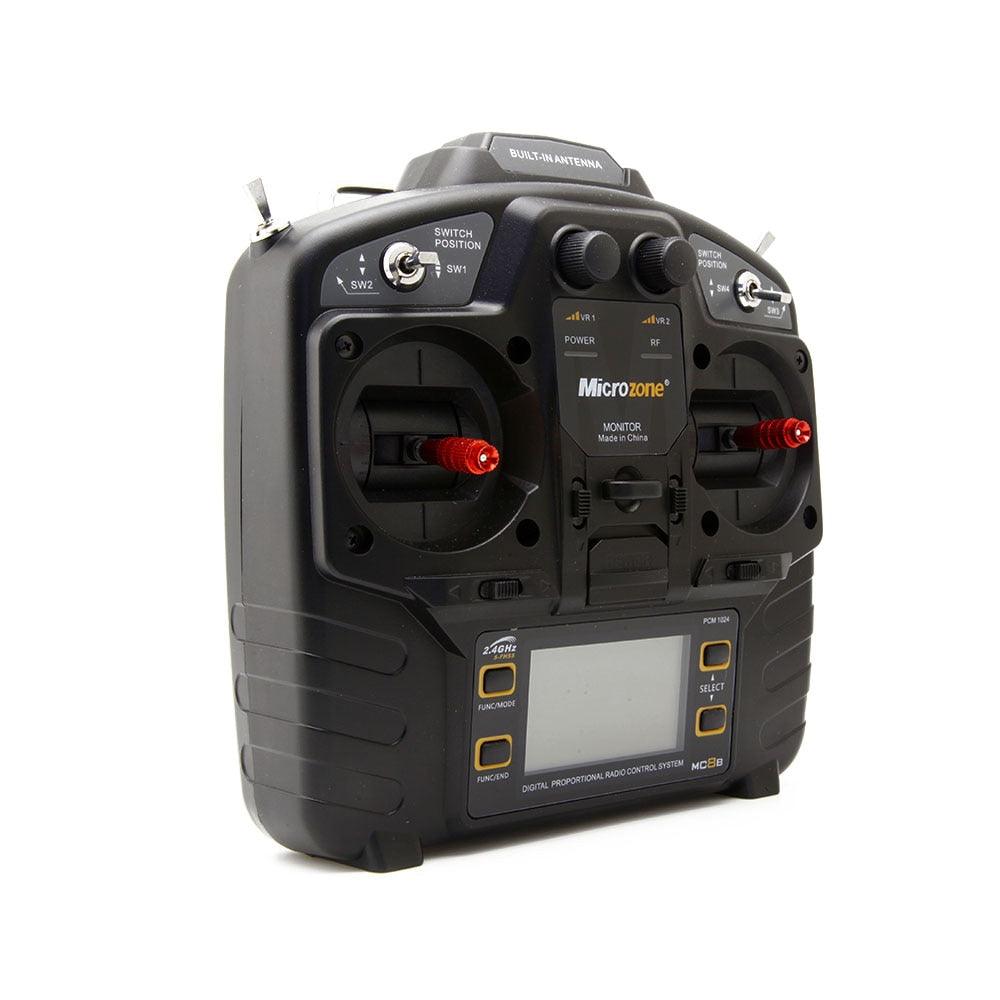 Microzone MC8B 2.4G 8CH Remote Control Transmitter & MC8RE/ MC9002 Receiver Radio System For RC Aircraft Fixed-wing Helicopter - Image 8
