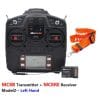 Microzone MC8B 2.4G 8CH Remote Control Transmitter & MC8RE/ MC9002 Receiver Radio System For RC Aircraft Fixed-wing Helicopter - Image 3