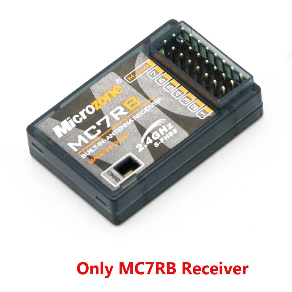 MicroZone MC7 - 2.4G Controller Transmitter With MC8RE Receiver Radio System for RC Airplane Drone multirotor Helicopter VS MC6C 7 MicroZone MC7 - 2.4G Controller Transmitter With MC8RE Receiver Radio System for RC Airplane Drone multirotor Helicopter VS MC6C — изображение 7