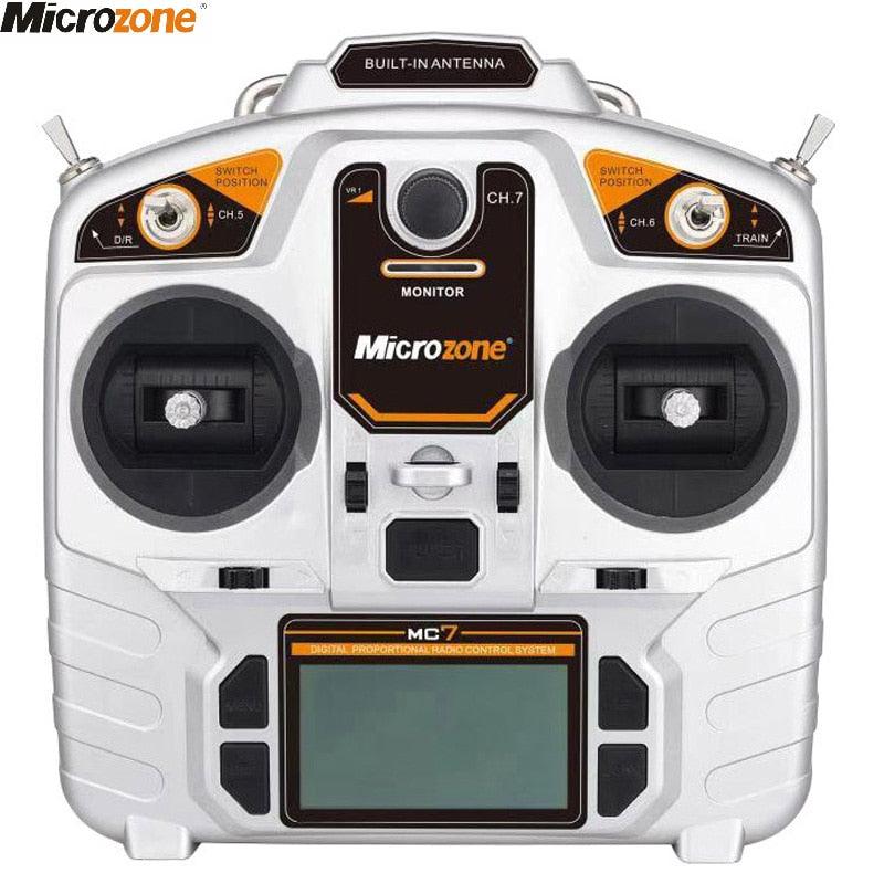 MicroZone MC7 - 2.4G Controller Transmitter With MC8RE Receiver Radio System for RC Airplane Drone multirotor Helicopter VS MC6C 3 MicroZone MC7 - 2.4G Controller Transmitter With MC8RE Receiver Radio System for RC Airplane Drone multirotor Helicopter VS MC6C — изображение 3